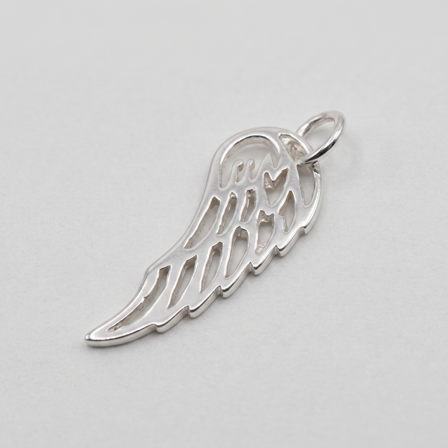 925 Sterling Silver Wing Pendant