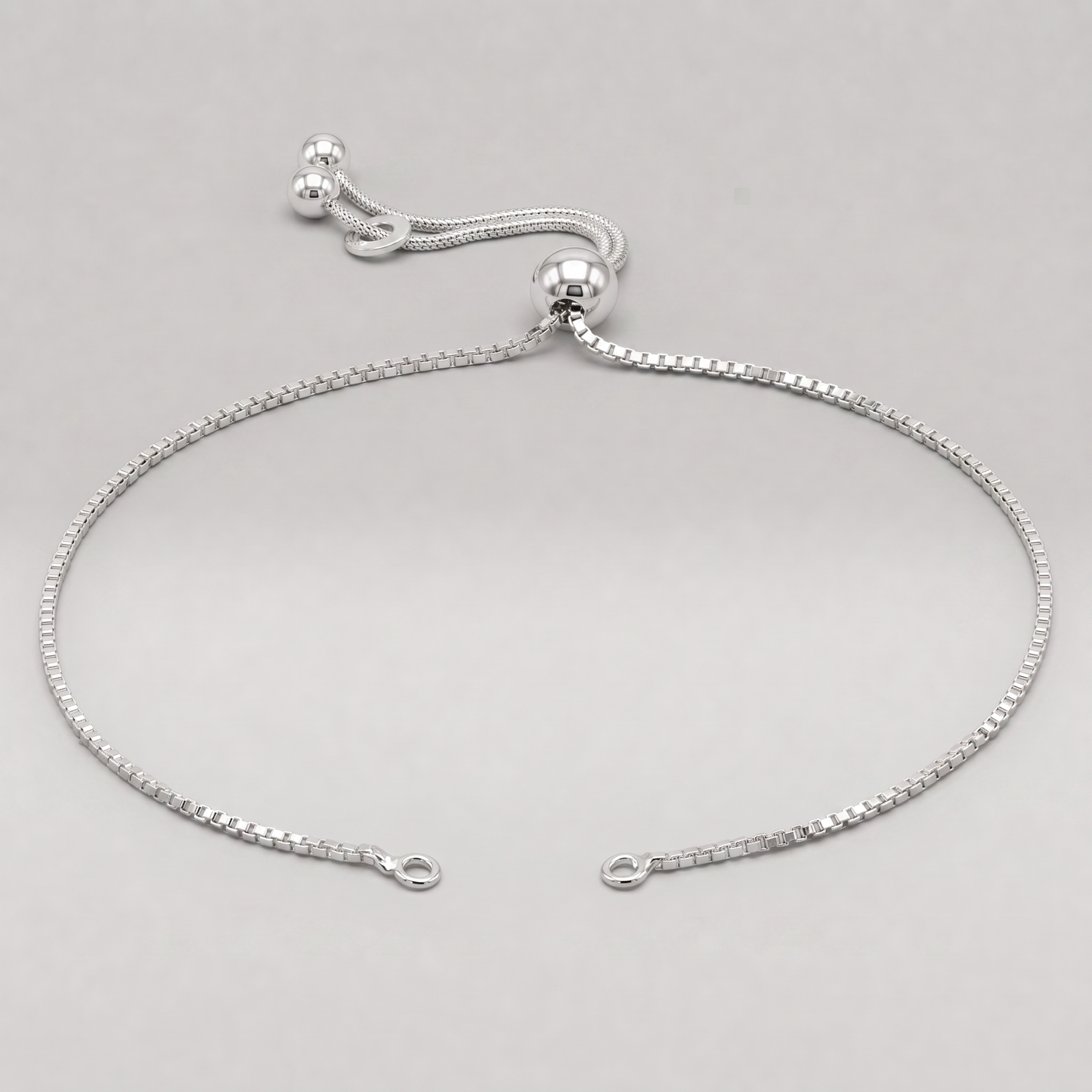 925 Sterling Silver Slider Bracelet Mechanism ONLY (Jewellery Making)