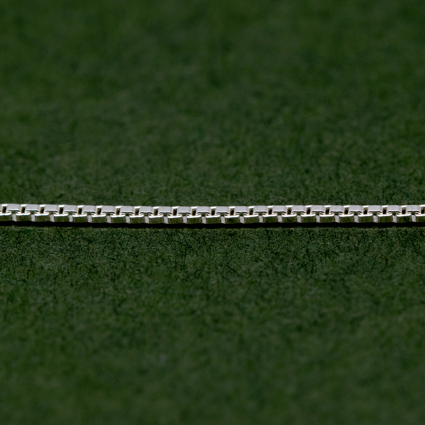 925 Sterling Silver 0.9mm Box Chain Bracelet