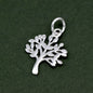 925 Sterling Silver 15mm Tree Of Life Pendant