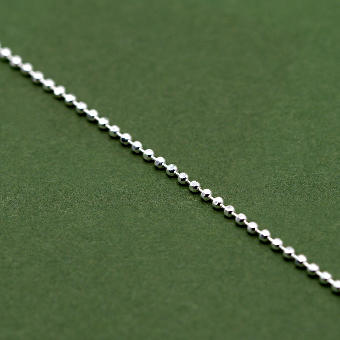 925 Sterling Silver Heart & T Bar Ball Bracelet