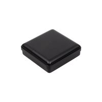2x Square Jewellery Gift Boxes For Pendant Earrings Necklace Foam Padded