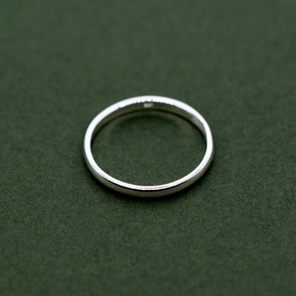 925 Sterling Silver 2mm Ring Band