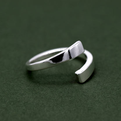 925 Sterling Silver Endless Toe/Adjustable Ring