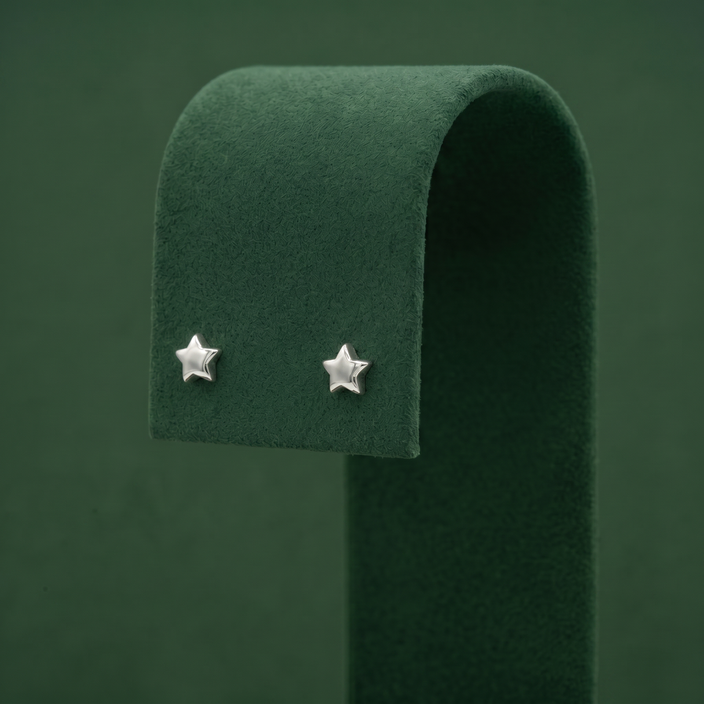 4mm Star Stud Earrings