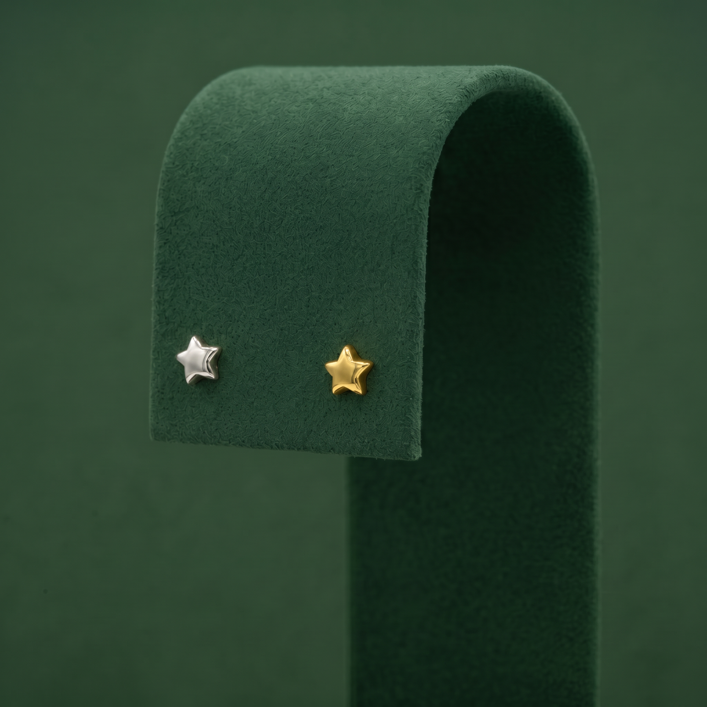 4mm Star Stud Earrings
