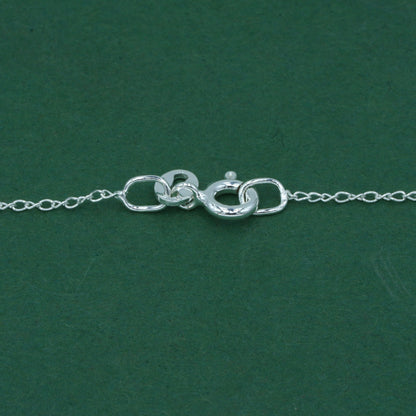 925 Sterling Silver Trace Cable Chain Necklace, Minimalist Everyday Chain for Pendants