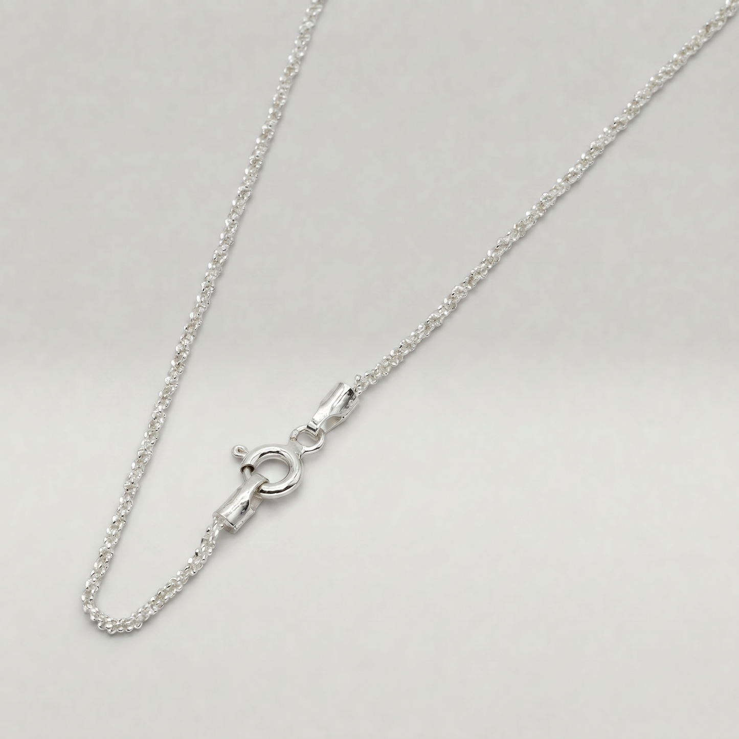 925 Sterling Silver Margherita Chain Necklace