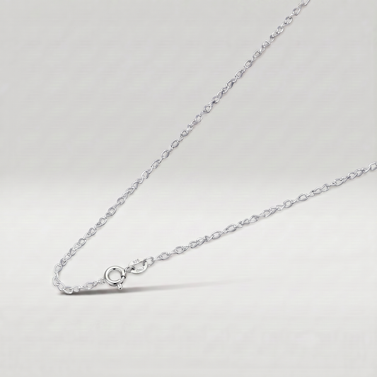 925 Sterling Silver Trace Cable Chain Necklace