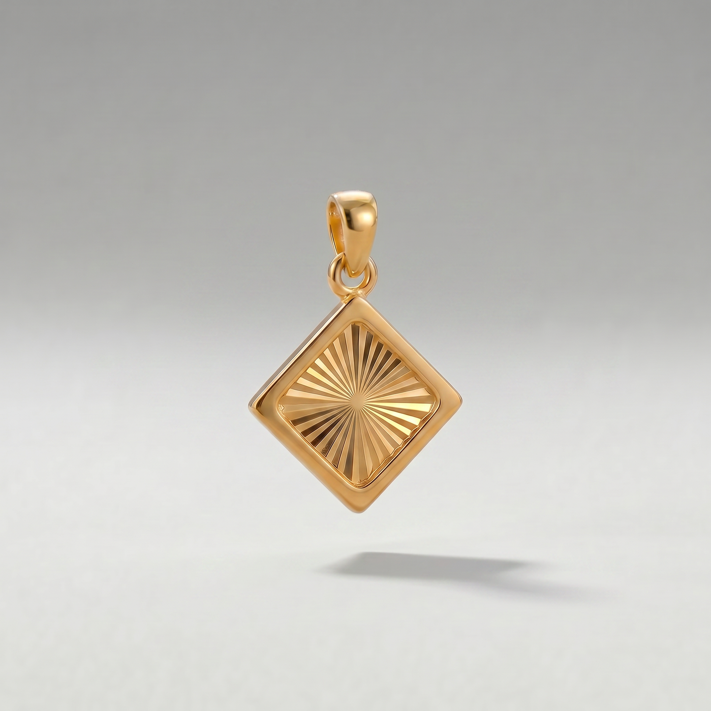 Diamond Sunburst Pendant