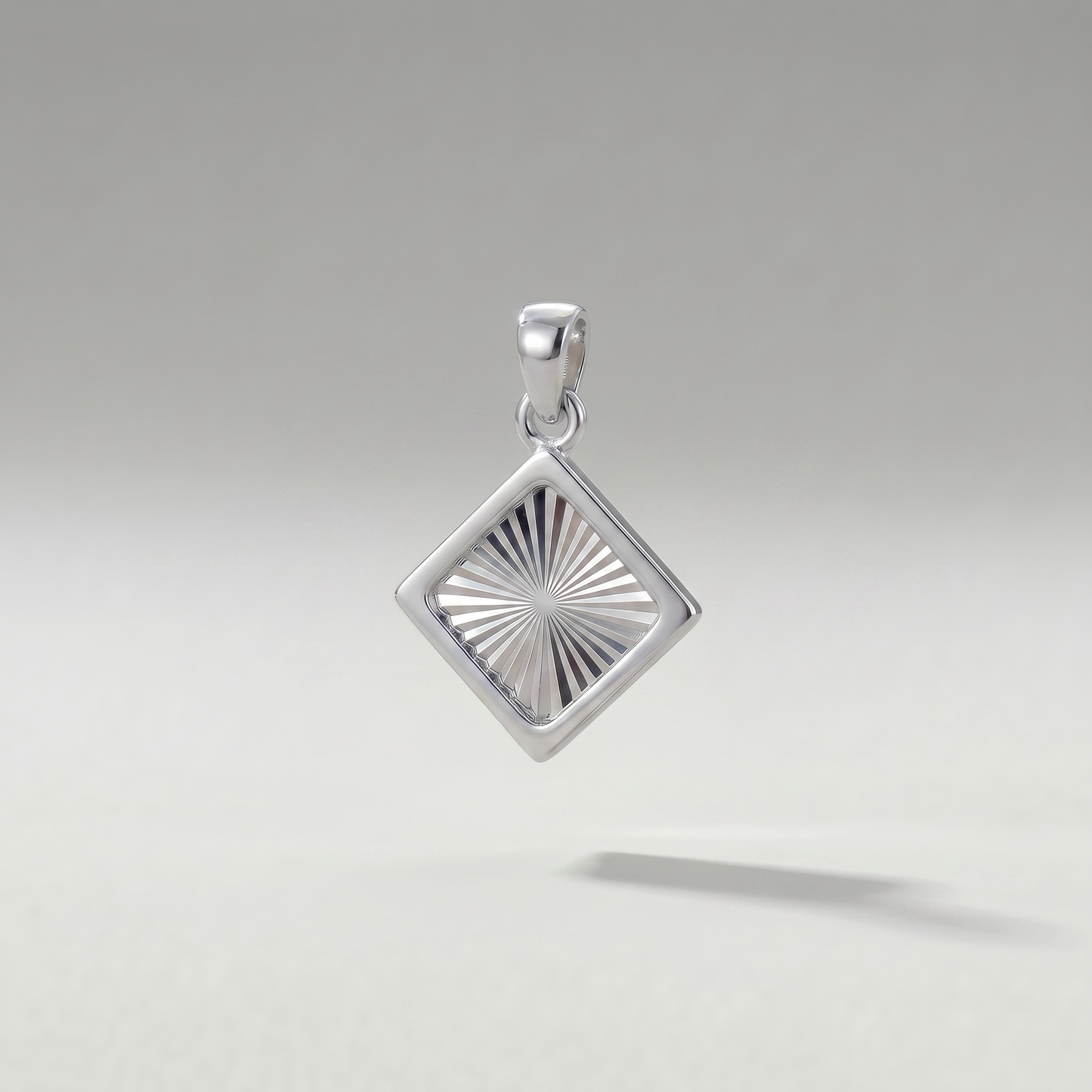 Diamond Sunburst Pendant