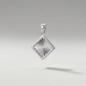 Diamond Sunburst Pendant