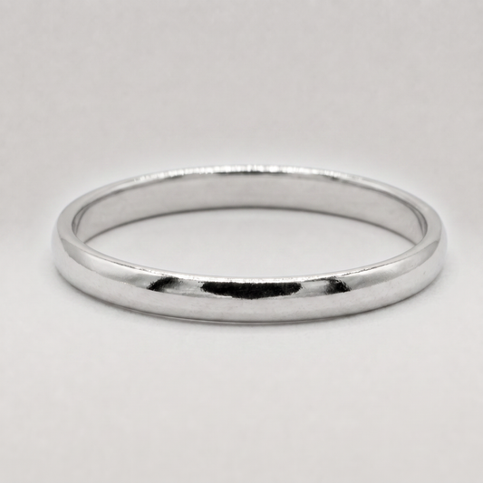 925 Sterling Silver 2mm Ring Band