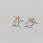 4mm Star Stud Earrings