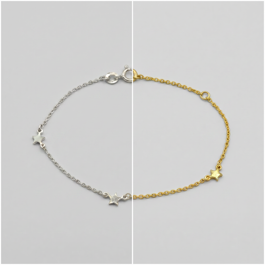 Star Charm Chain Bracelet