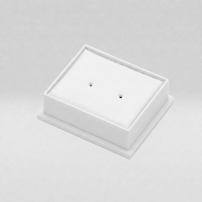 Clear Lid Earring Display Boxes Plain Pad 41 x 35 x 21 mm