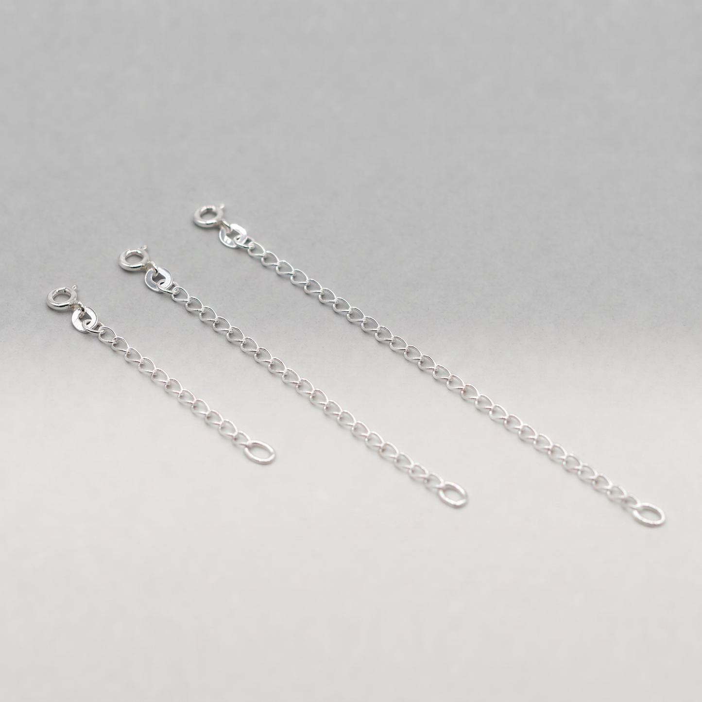 925 Sterling Silver Chain Extender Necklace/Bracelet Extension